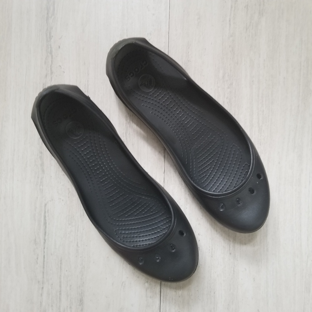Crocs flats EUC size 11W